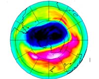 2007 Ozone Hole Smaller Than Usual