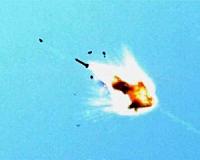Prototype laser system used against small boats