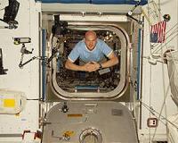 Alexander's first week in space