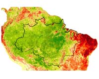Human Ecological Footprint In 2015 And Amazonia Revealed