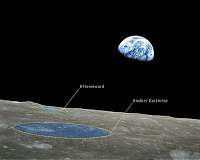 Lunar craters named in honor of Apollo 8
