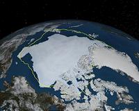 NASA Satellites See Arctic Surface Darkening Faster