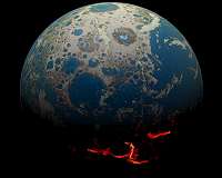 New insight into the origin of water on the earth
