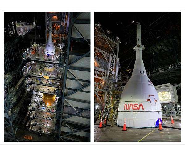First Platforms are Retracted Ahead of Artemis I First Rollout to Launch Pad