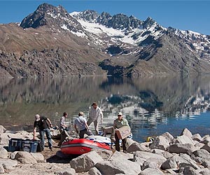 Scientist Travel to Laguna Negra for Titan analog mission