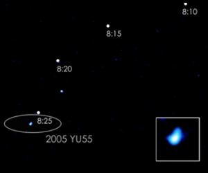 Swift Observatory Catches Asteroid Flyby