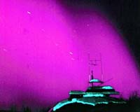 Research Rocket Launches From Poker Flat Through Pulsating Aurora