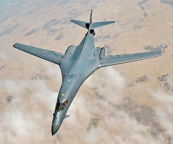 U.S. Air Force retires its first of 17 B-1 bombers