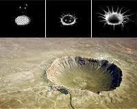 Sandbox craters reveal secrets of planetary splash marks and lost meteorites