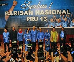 Malaysia's government hangs onto power