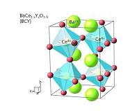 How protons move through a fuel cell