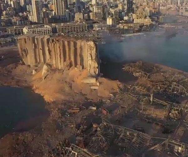 Winter rains in Beirut finish off blast-ravaged homes