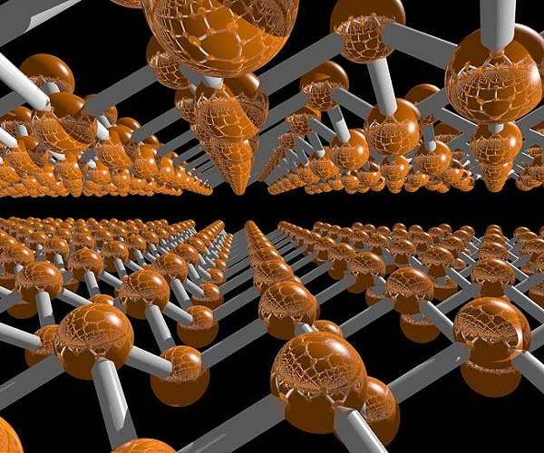 Blue phosphorus: How a semiconductor becomes a metal