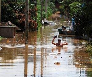 Two dead due to heavy rain in Brazil