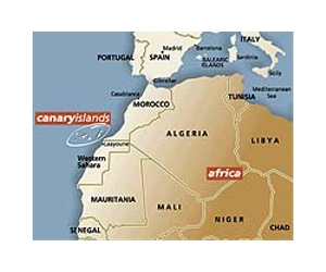Underwater volancic eruption near Spanish Canary island