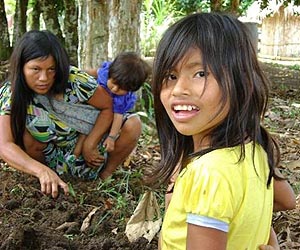 Brazil native people say farmers poisoned stream