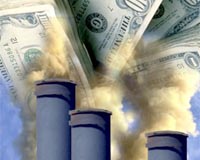 Carbon emissions fall thanks to global downturn: report