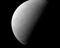 The Tilted Terminator Of Enceladus