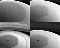 Numerous polar storms on Saturn analyzed by the UPV/EHU's Planetary Sciences Group
