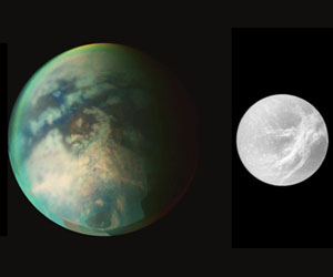 Cassini Doubleheader: Flying By Titan And Dione