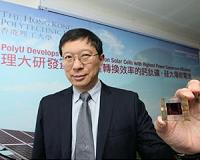 PolyU develops solar cells with highest power conversion efficiency