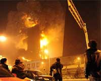 Corruption linked to China TV tower blaze: report