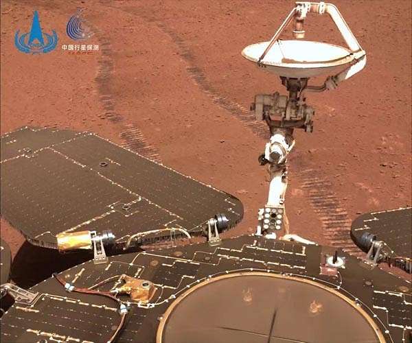 China releases images of Martian dust taken by Tianwen-1 orbiter