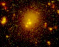 Spitzer Spies Monster Galaxy Pileup