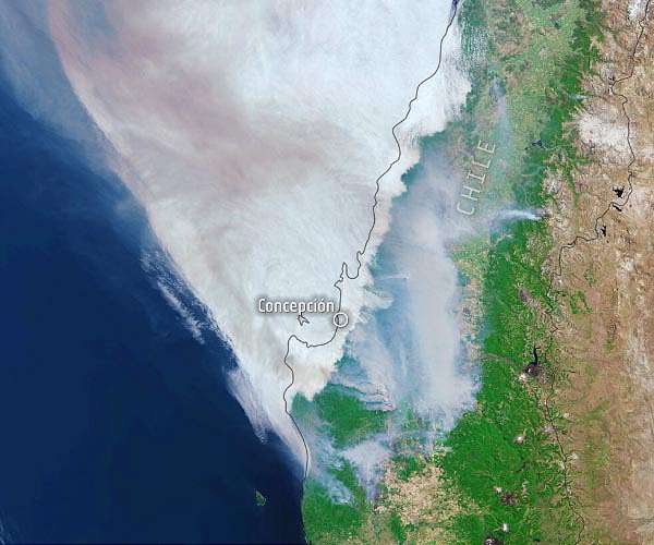 Battle rages against Chile forest fires one week in