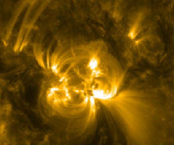 Are the Sun's magnetic arches an optical illusion
