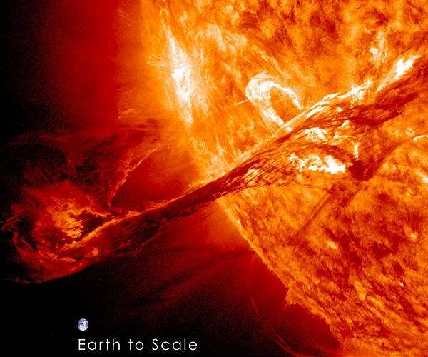 A young, sun-like star may hold warnings for life on Earth