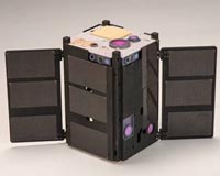 Aerospace CubeSats launched for optical communications memo mission