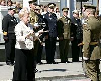 Lithuanian leader calls to double military spending by 2019