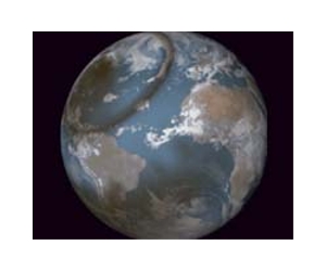 Earth Impacts: More Likely in the Past or Present?