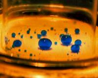 Separating finely mixed oil and water