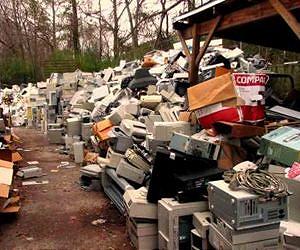 More than 70 percent of electronic waste management is uncontrolled