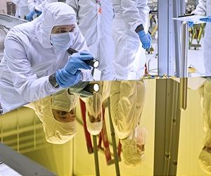 Northrop Grumman Takes Delivery Of Primary Mirror Pathfinder Backplane For Webb Telescope