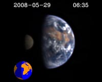 NASA's Deep Impact Films Earth As An Alien World