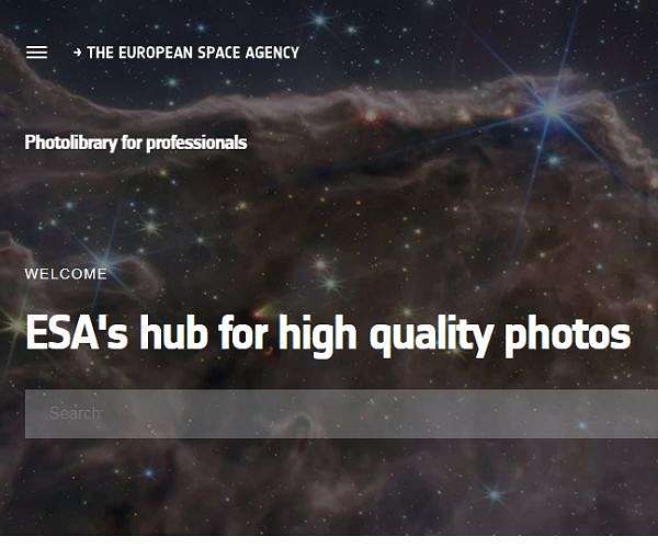 ESA unveils its comprehensive, high-resolution image library in a revamped platform