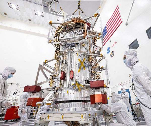 NASA's Europa Clipper Mission Completes Main Body of the Spacecraft
