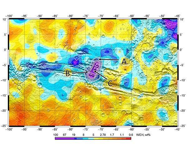 ExoMars discovers hidden water in Mars' Grand Canyon
