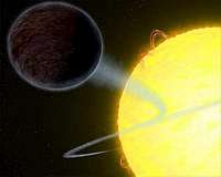 NASA's Hubble captures blistering pitch-black planet
