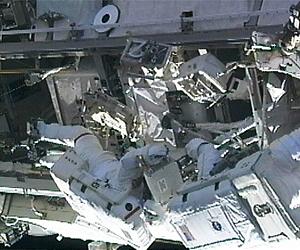 Light-Duty Day For Crew After Wednesday's Spacewalk