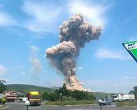 Fire and explosions erupt at Ukraine arms depot