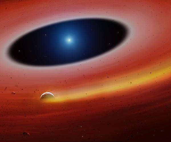 Vaporized metal in the air of an exoplanet