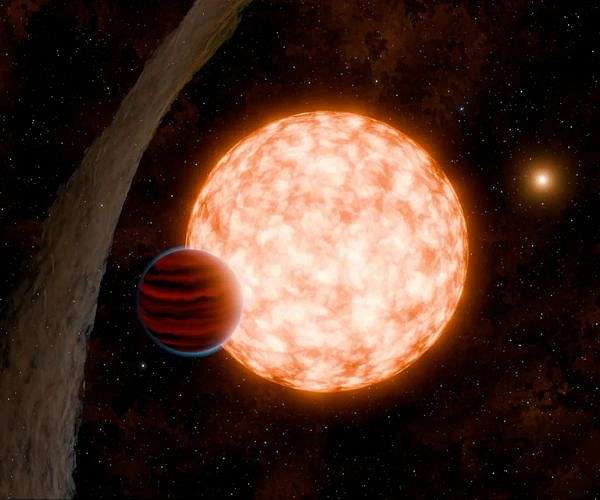Young transiting planet reshapes theories of planetary formation