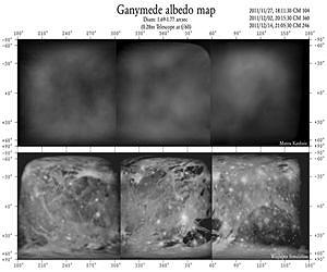 Amateur Astronomer Maps the Surface of Ganymede