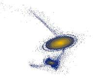 Crash with dark galaxy gave milky way ripples in outer disc