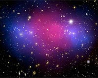 A Clash Of Clusters Provides Another Clue To Dark Matter