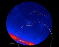 Fermi telescope helps link cosmic neutrino to blazar blast